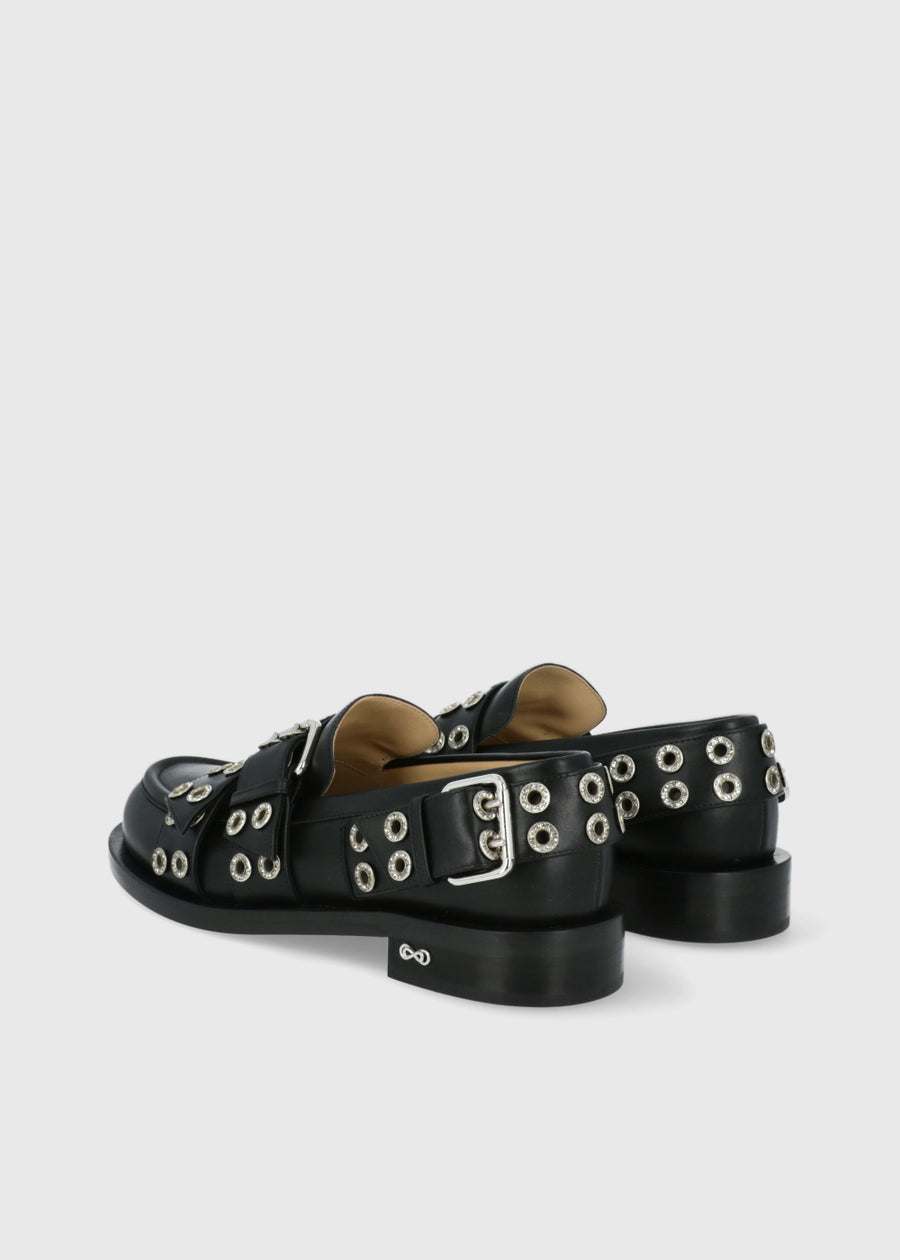 MACH & MACH Loafer Buckle Belt Vintage MYM-S0976