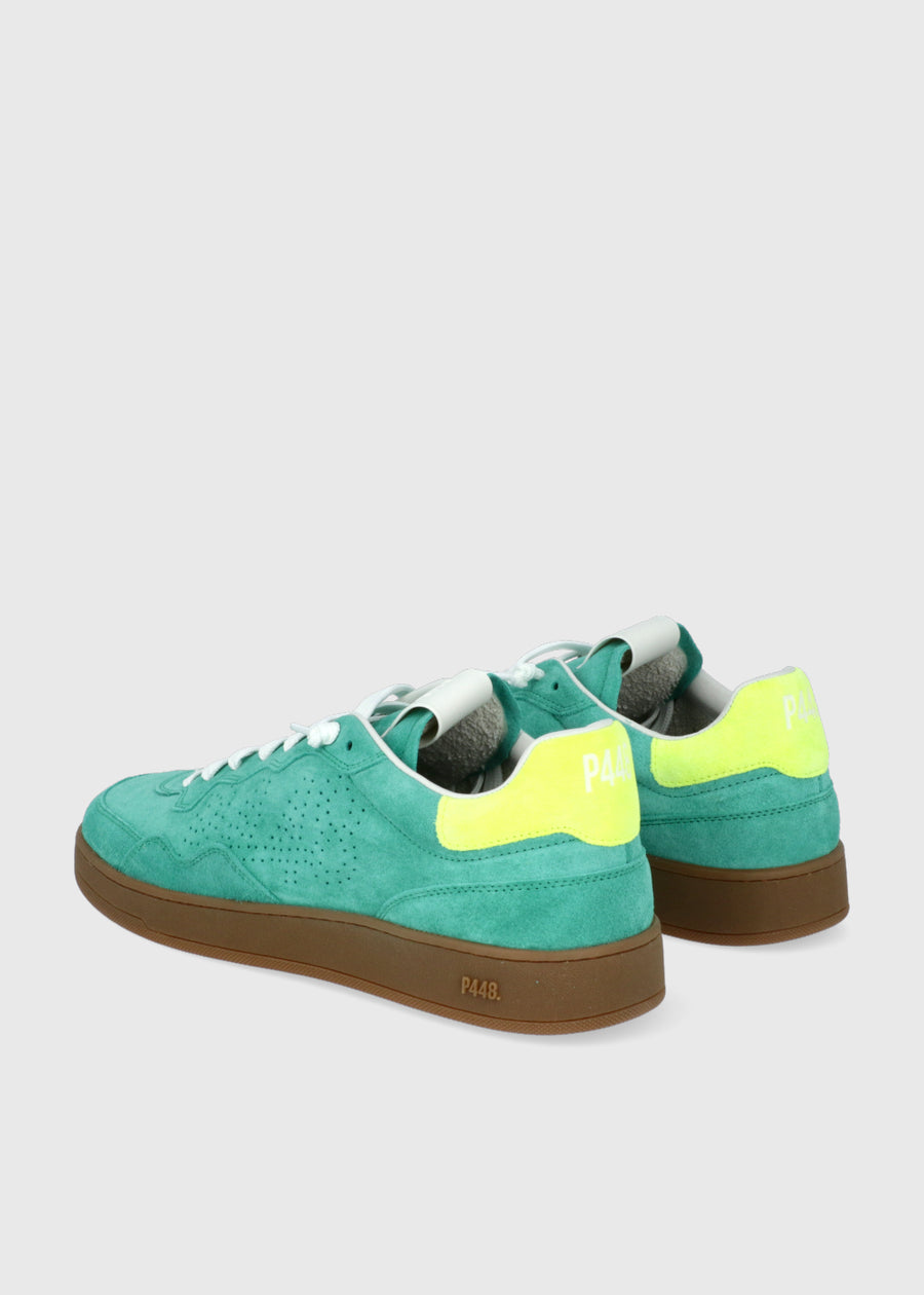 P448 Sneakers Vert P44-ZCVERT