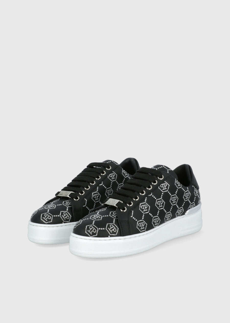 Philipp Plein Sneakers Carson Monogram Strass PLP-DUSC0866
