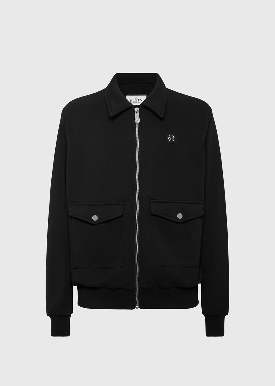 Philipp Plein Chamarra con bolsillos PLP-MJB3714