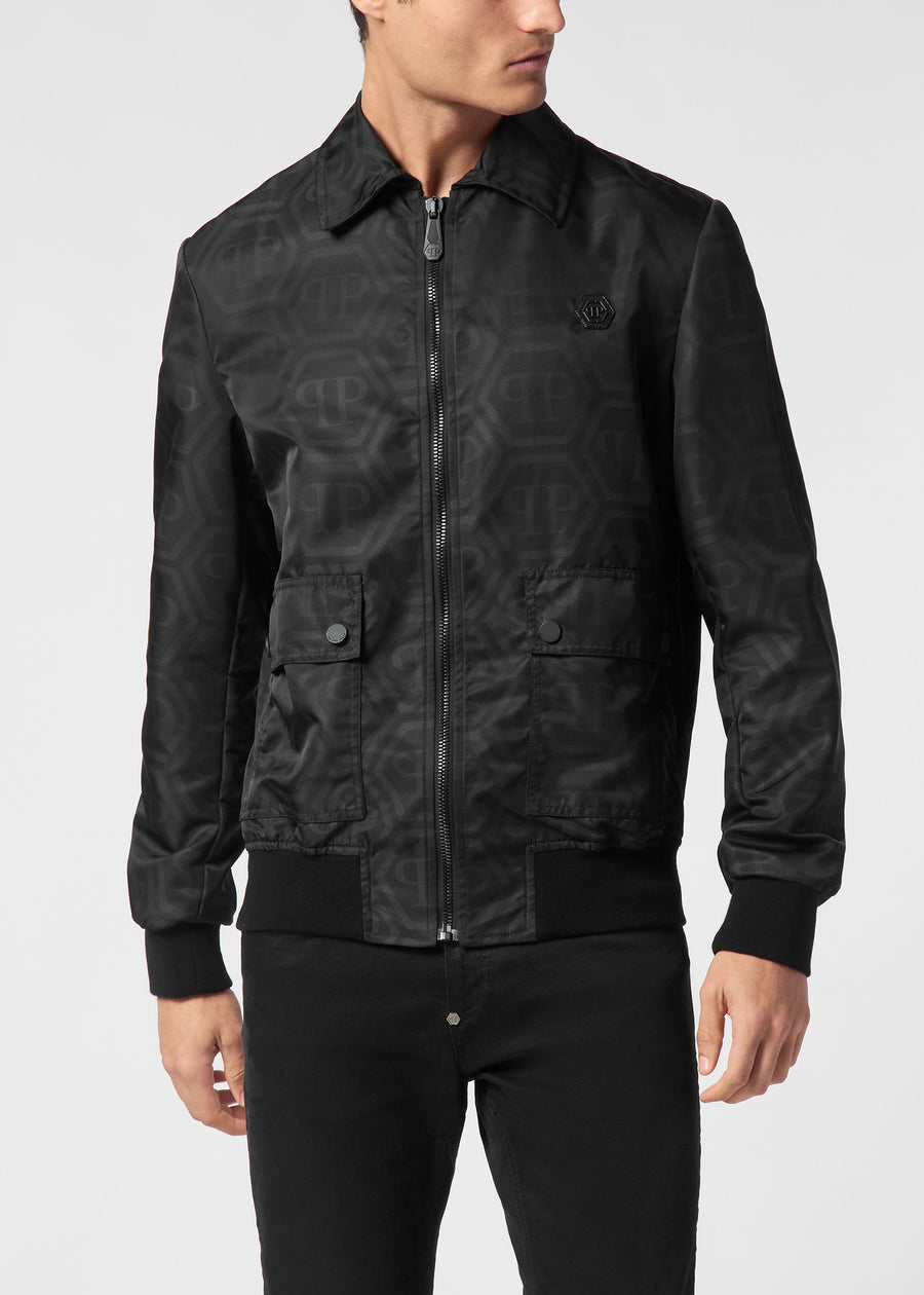 Philipp Plein Chamarra Bomber Monogram PLP-MRB2601