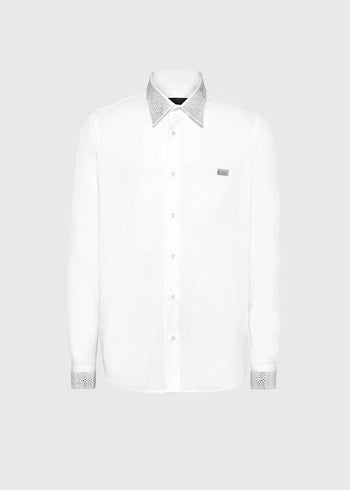 Philipp Plein Camisa Sugar Daddy Cut LS PLP-MRP2338