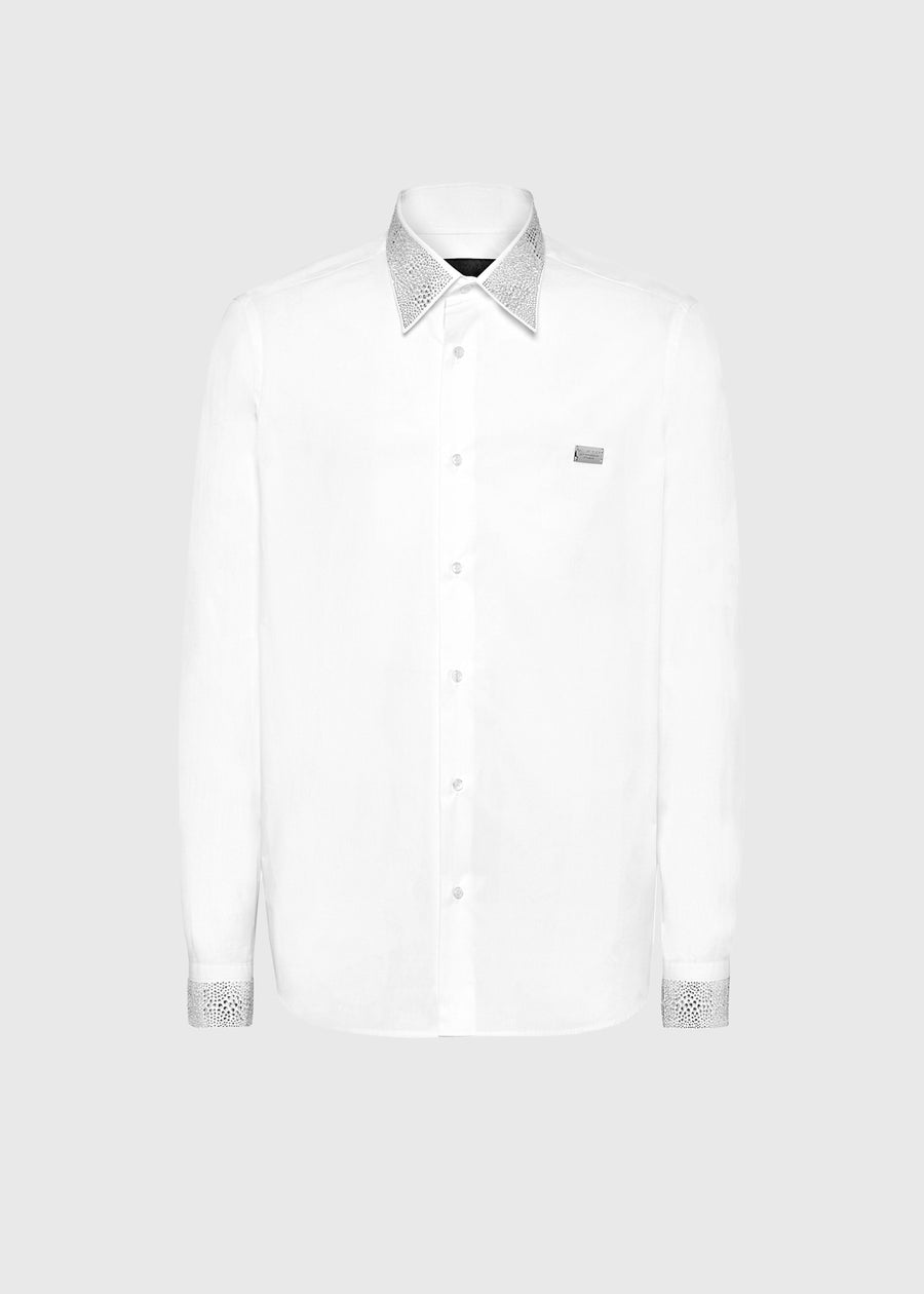 Philipp Plein Camisa Sugar Daddy Cut LS PLP-MRP2338