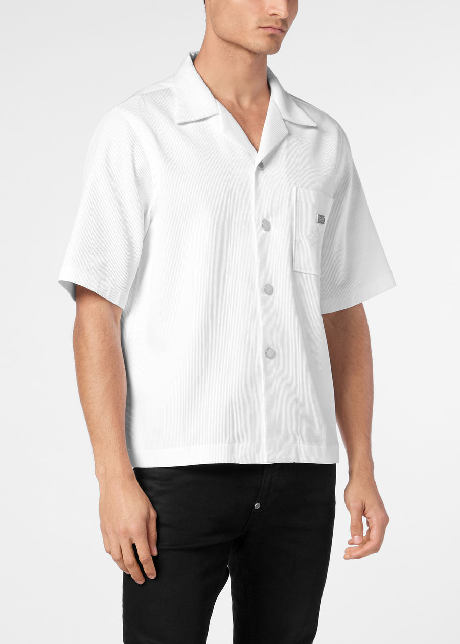 Philipp Plein Camisa Bowling Racing Club PLP-MRP2349