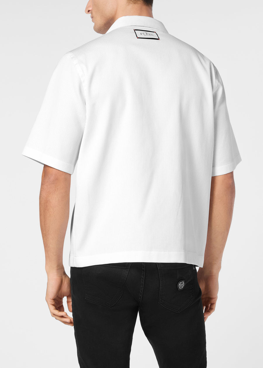 Philipp Plein Camisa Bowling Racing Club PLP-MRP2349
