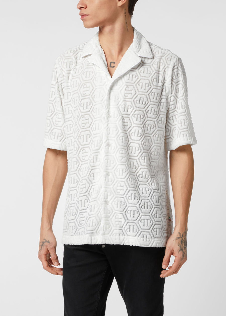 PHILIPP PLEIN Camisa monogram PLP-MRP2402