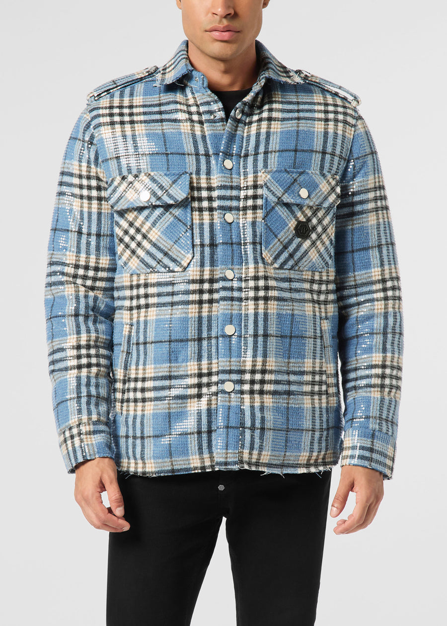 Philipp Plein Camisa de cuadros PLP-MRP2525