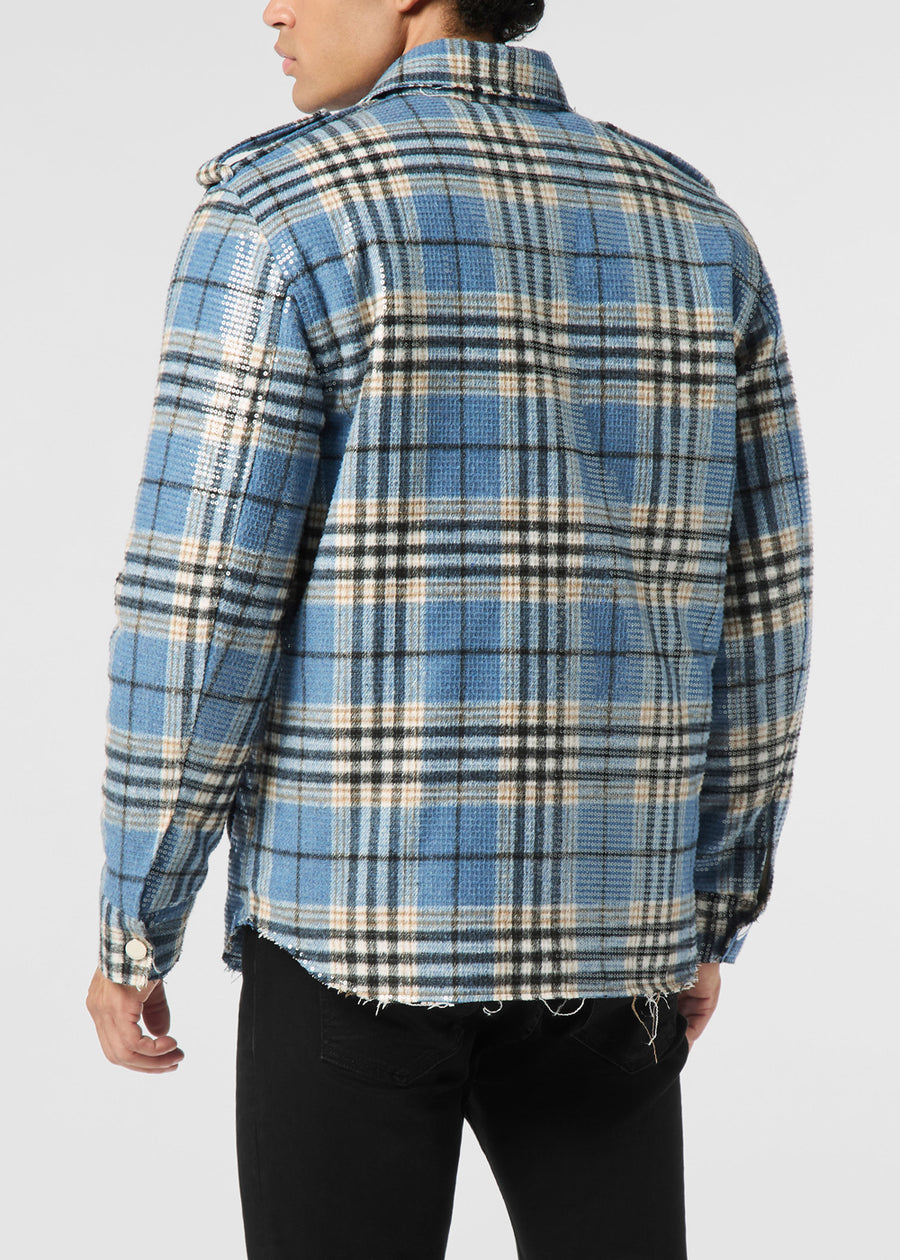 Philipp Plein Camisa de cuadros PLP-MRP2525