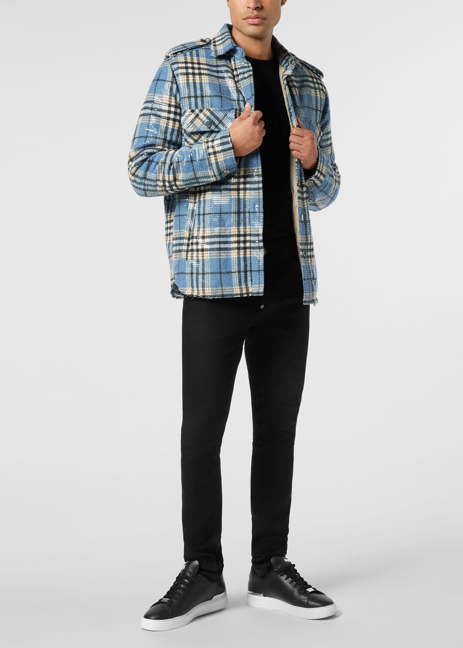 Philipp Plein Camisa de cuadros PLP-MRP2525