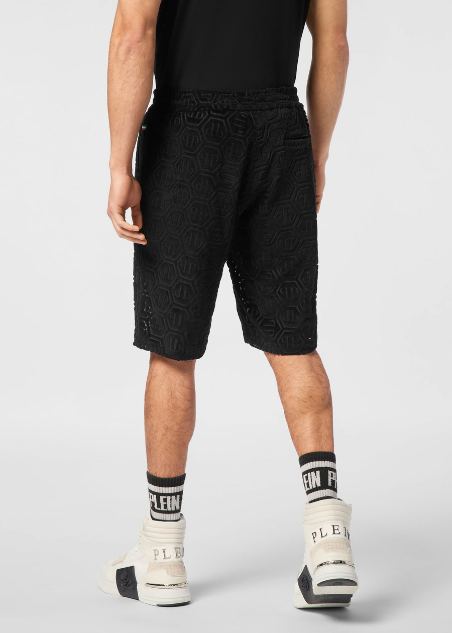 Philipp Plein Shorts Monogram PLP-MRT1511
