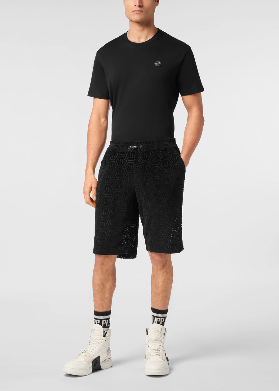 Philipp Plein Shorts Monogram PLP-MRT1511