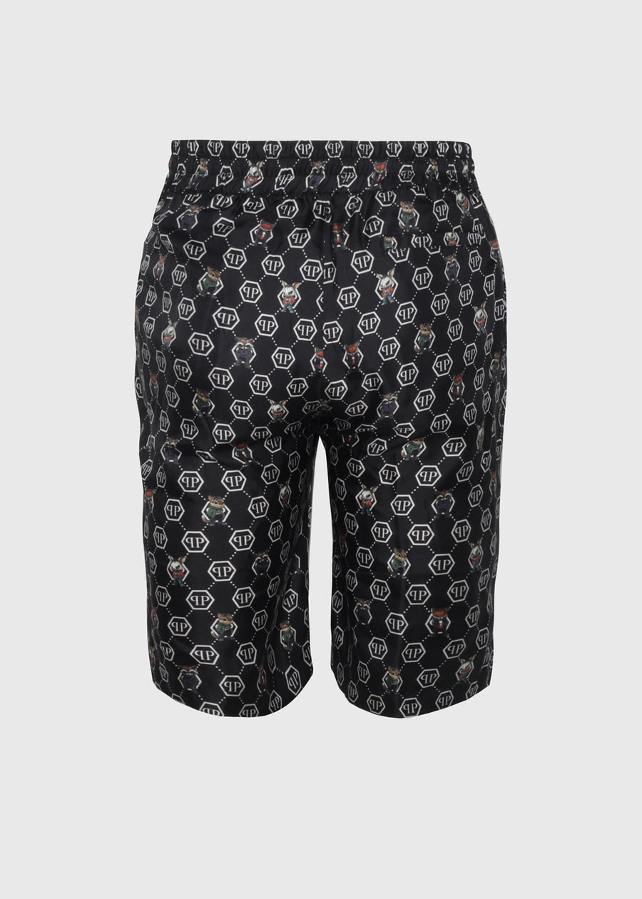 Philipp Plein Shorts monogram PLP-MRT1626