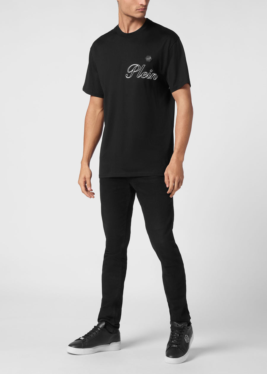 Philipp Plein Jersey T-shirt Round Neck SS PLP-MTK8063