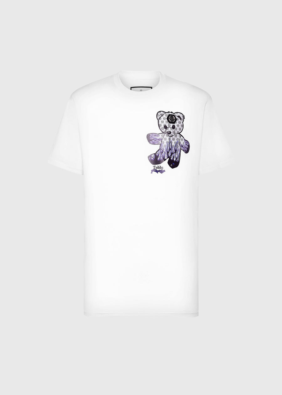 Philipp Plein Jersey T-shirt Round Neck SS Teddy B PLP-MTK8090