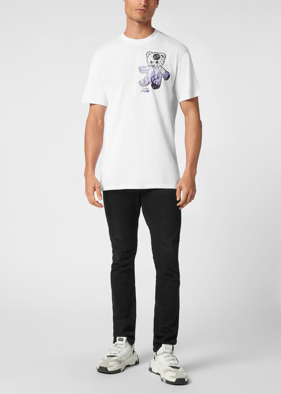 Philipp Plein Jersey T-shirt Round Neck SS Teddy B PLP-MTK8090