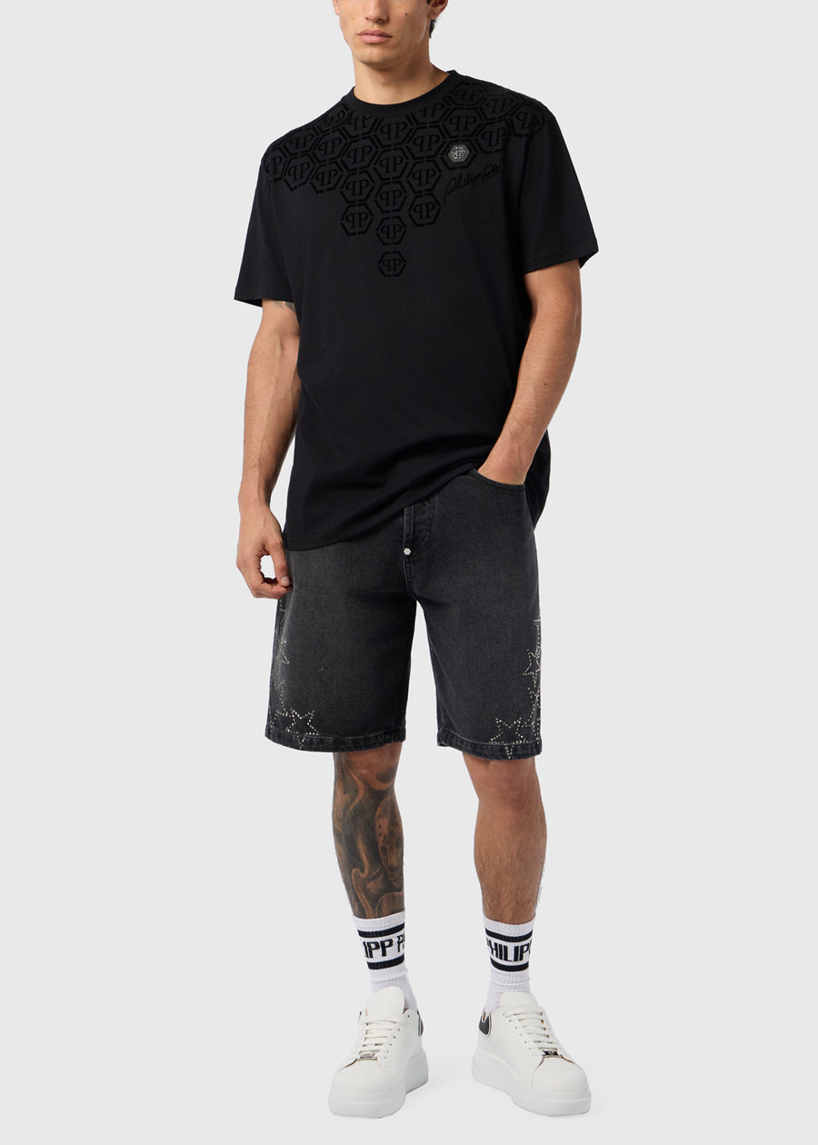 Philipp Plein T-shirt monograma PLP-MTK8682