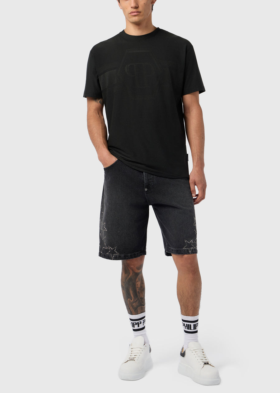 Philipp Plein T-Shirt Stealth Logo PLP-MTK8885
