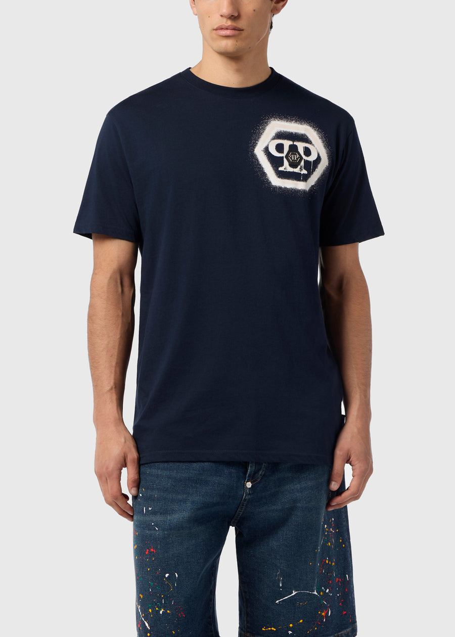 Philipp Plein T-Shirt Spray Logo PLP-MTK8890