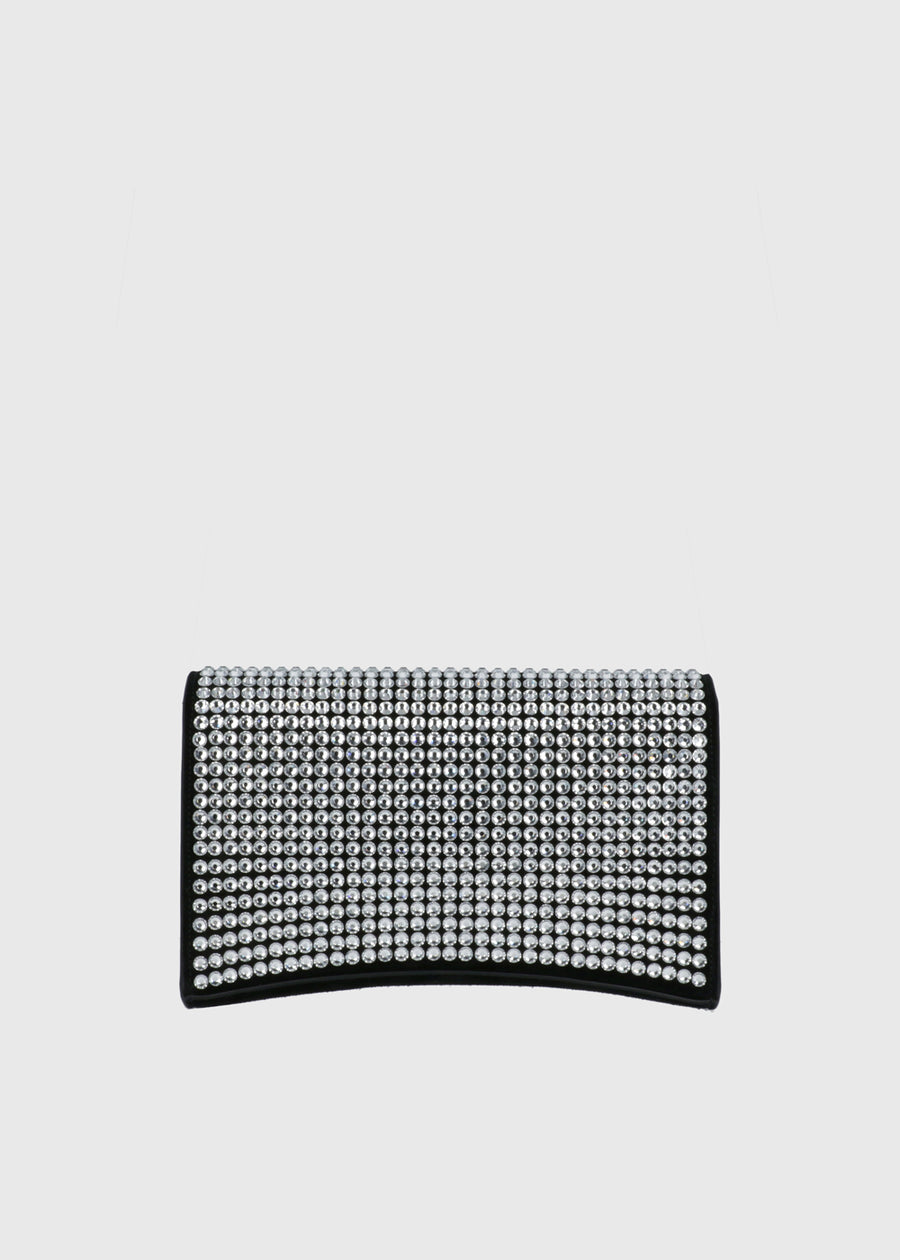 Philipp Plein Clutch Suede Crystal PLP-WBA1987