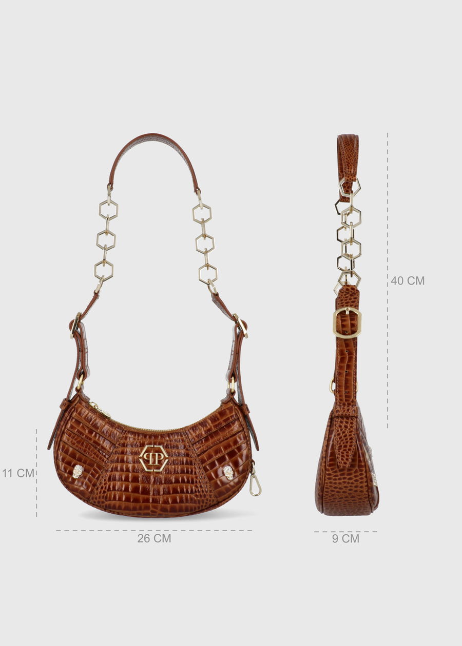 Philipp Plein Bolso Eclipse Croco Print Leath  PLP-WBA2156