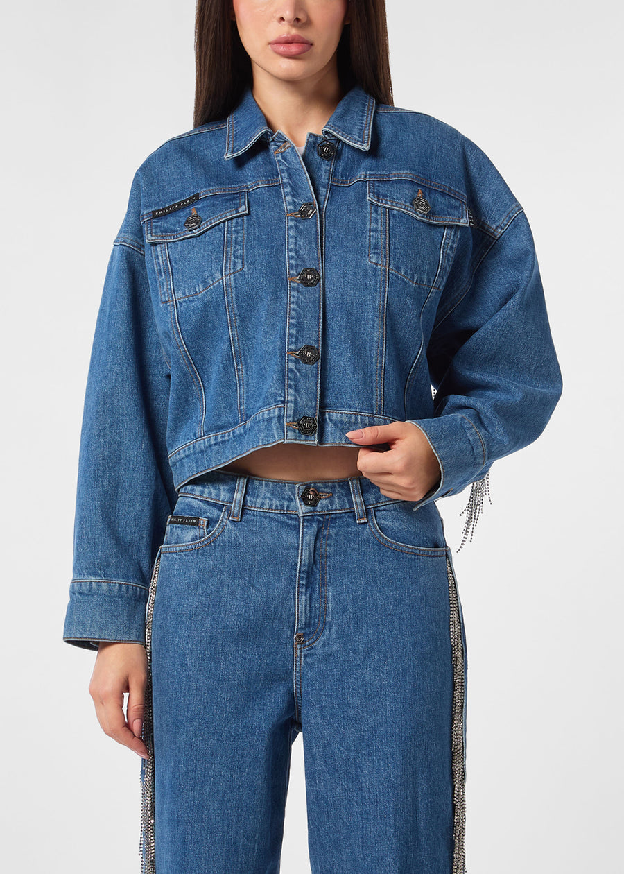 Philipp Plein Chamarra Denim PLP-WDB0659