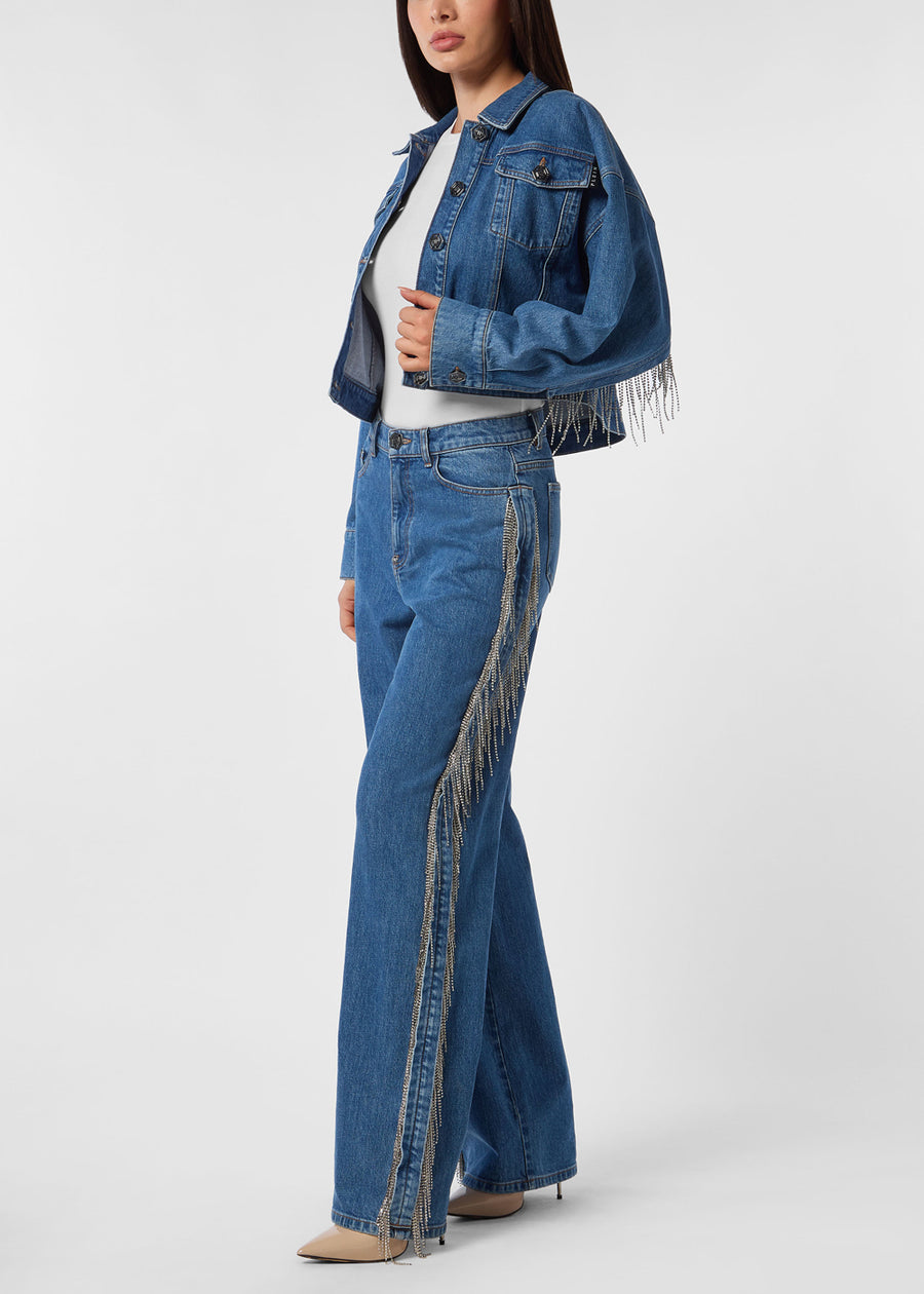 Philipp Plein Chamarra Denim PLP-WDB0659