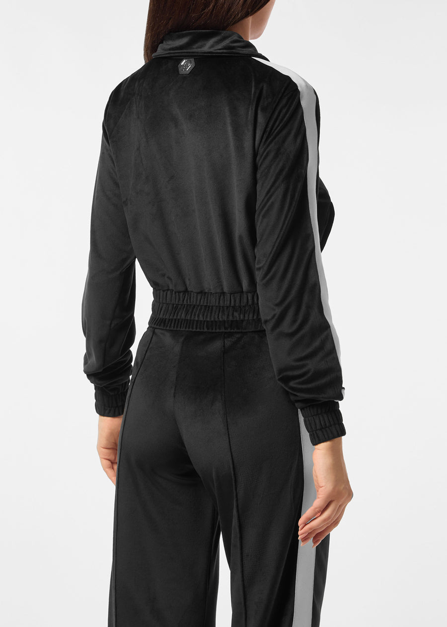 Philipp Plein Chamarra cropped PLP-WJB1884