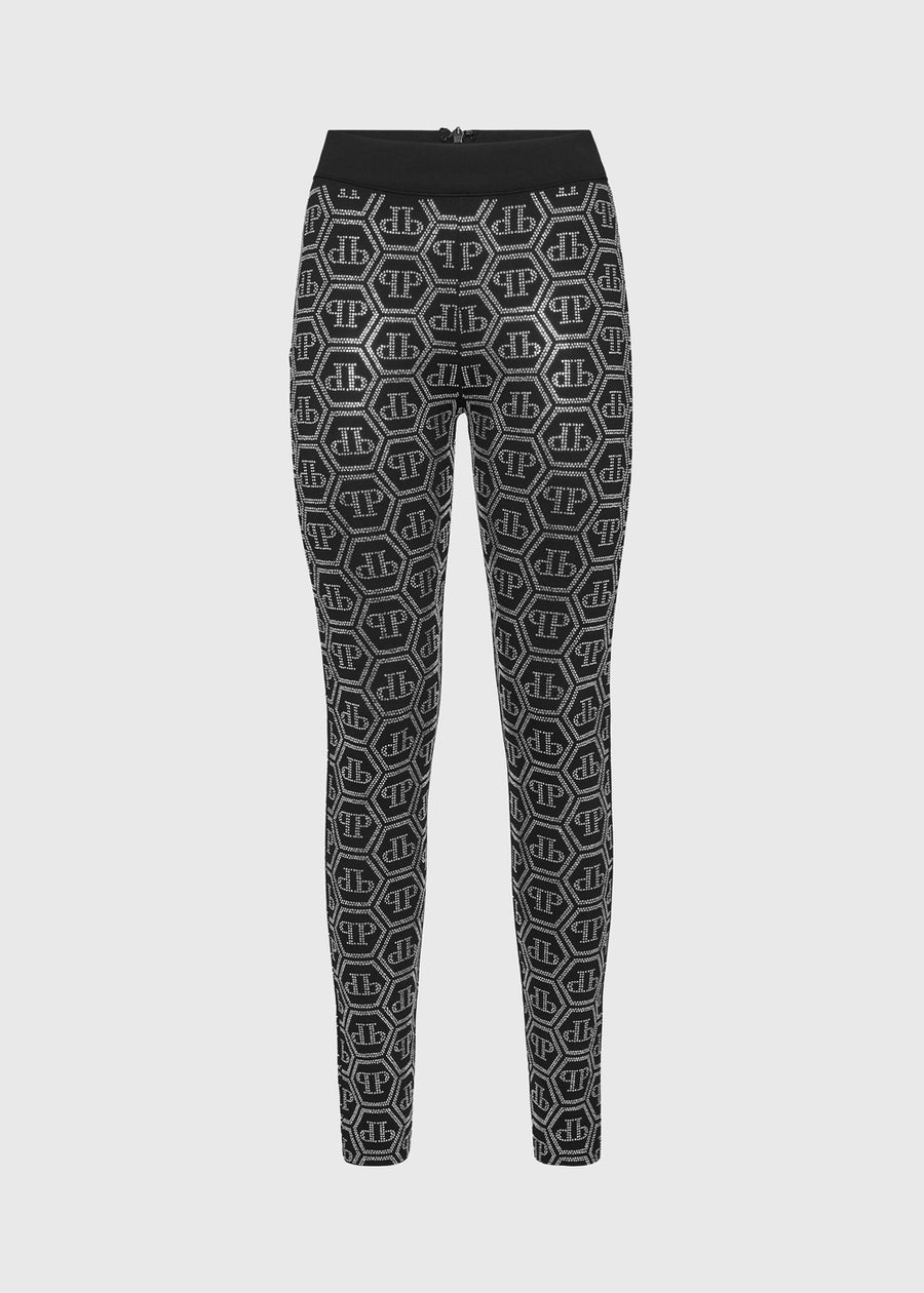 Philipp Plein Leggings monogram PLP-WJT2136