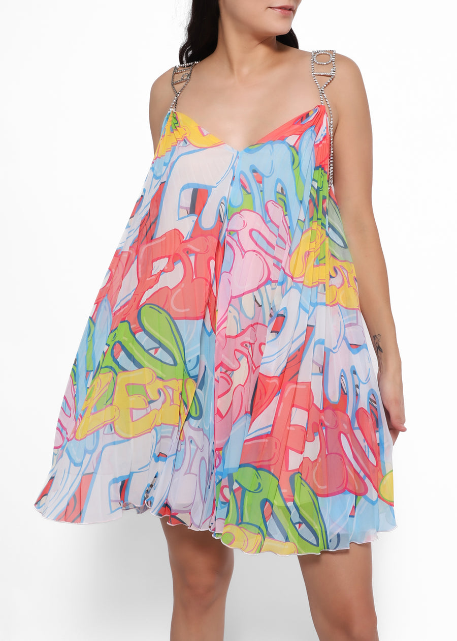 Philipp Plein Vestidos estampado PLP-WRG3020