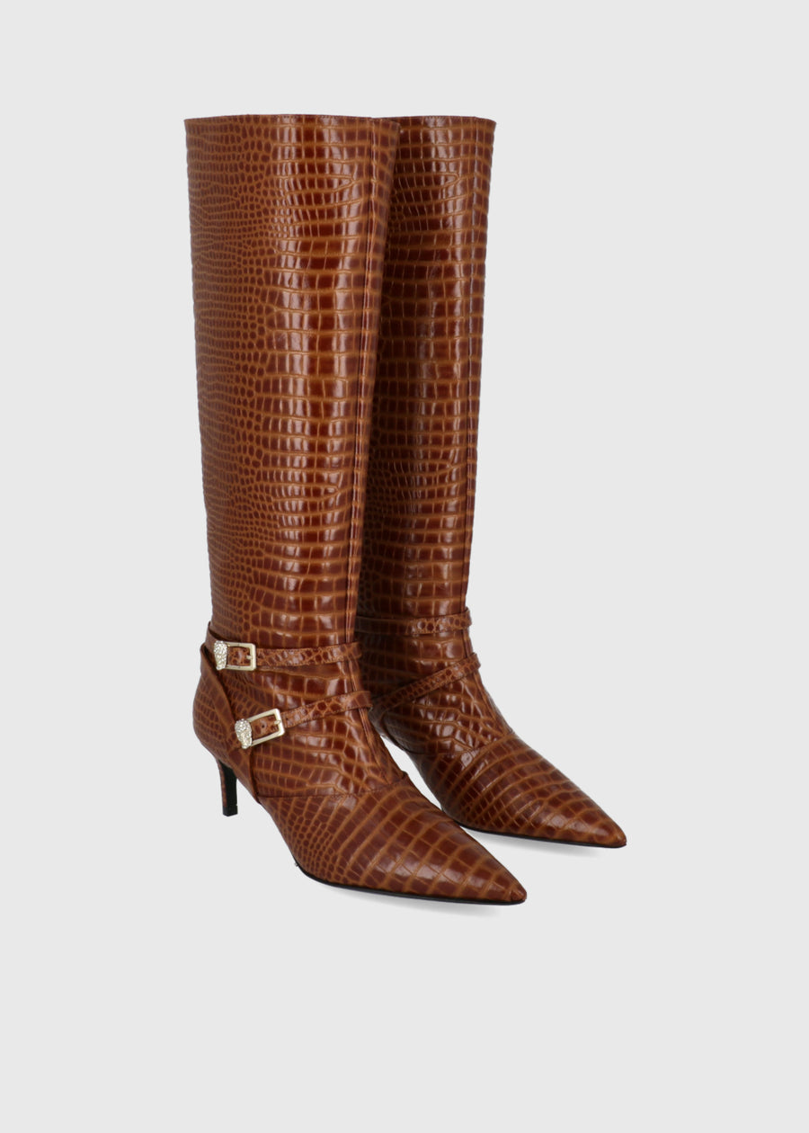 Philipp Plein Botas Altas con tiras  PLP-WSE0949