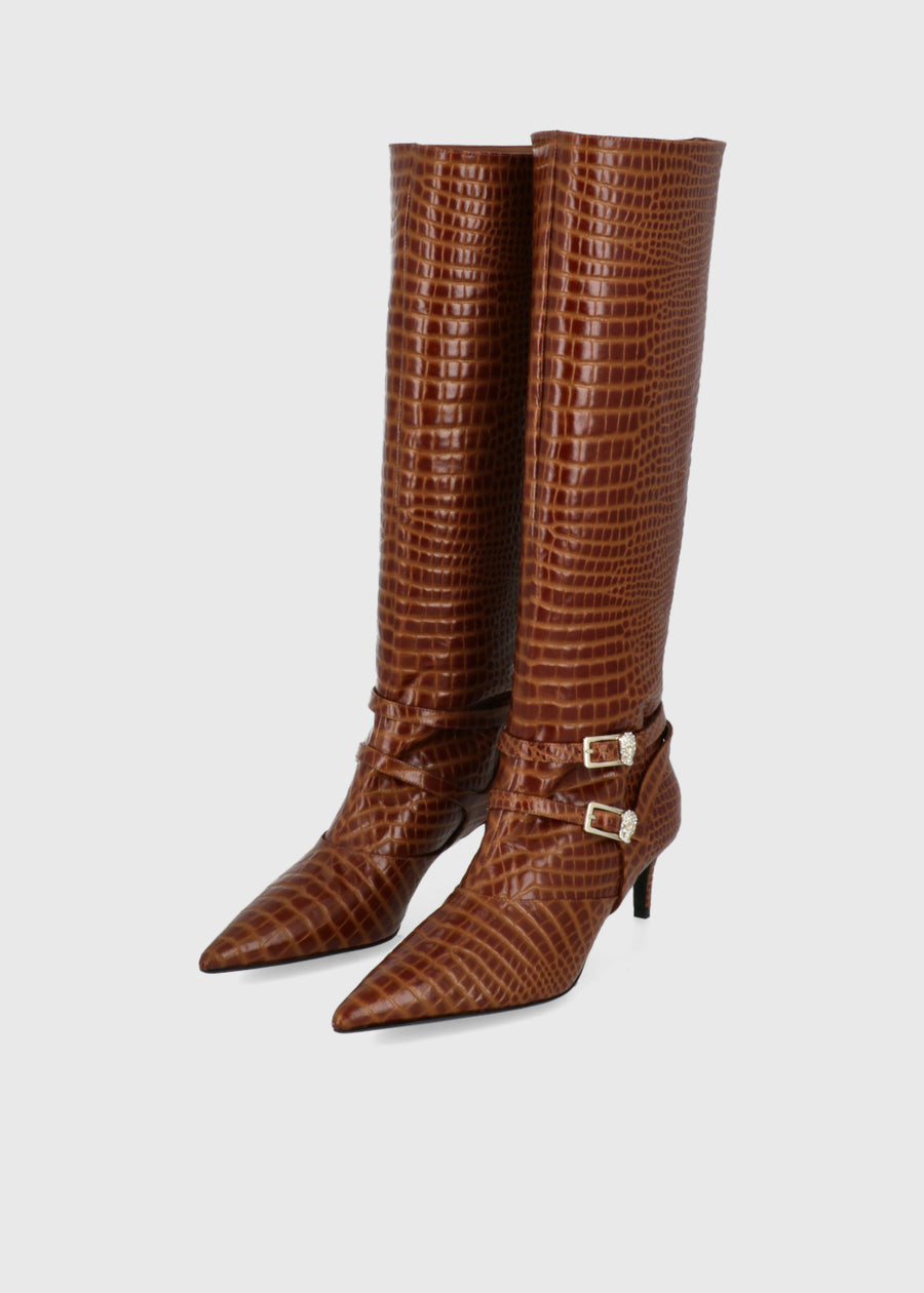 Philipp Plein Botas Altas con tiras  PLP-WSE0949