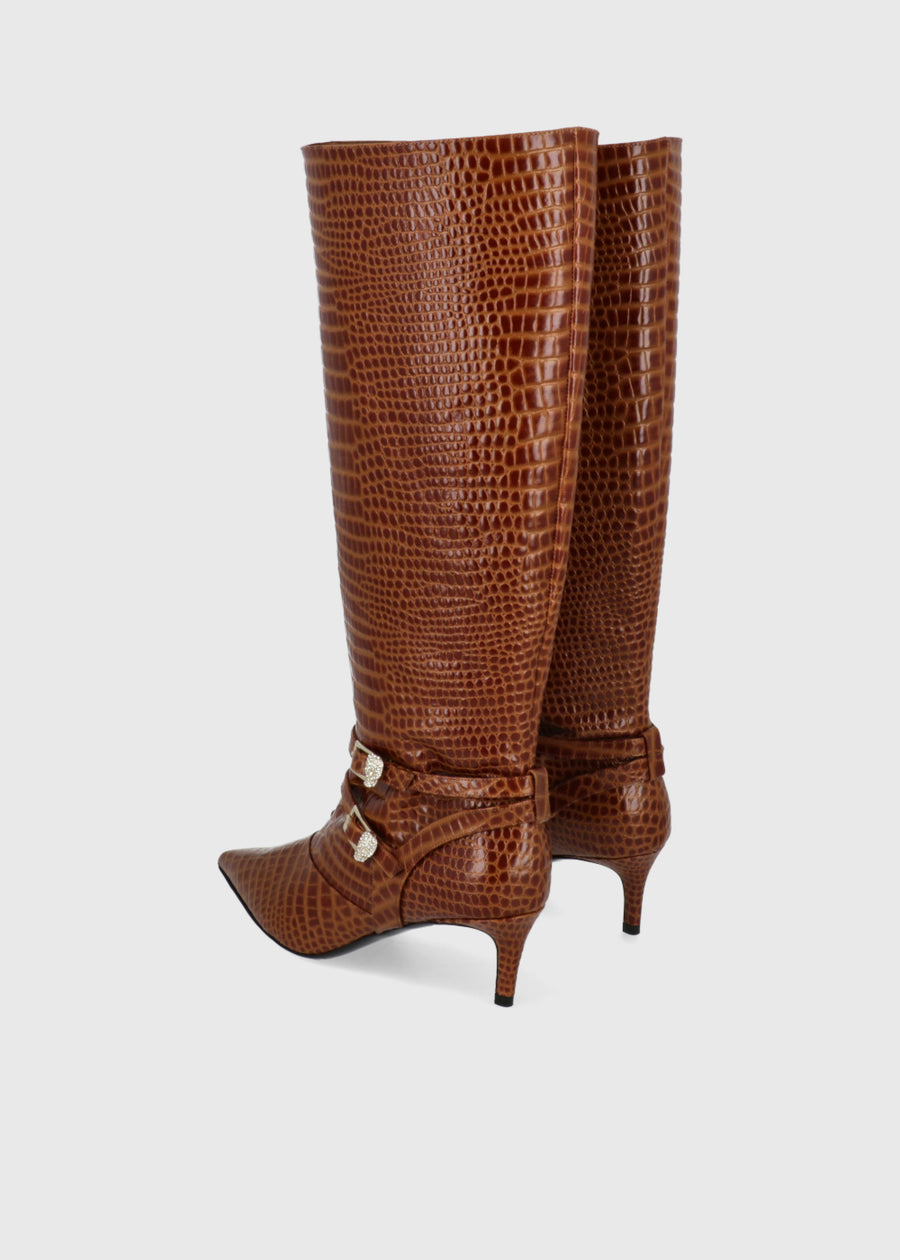 Philipp Plein Botas Altas con tiras  PLP-WSE0949