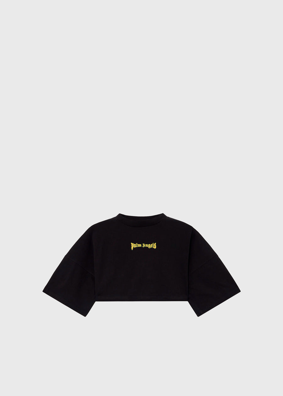 PALM ANGELS Camiseta cropp PNG-PWAA054S