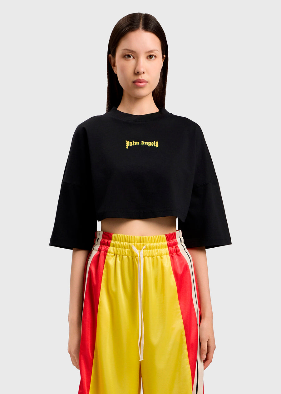 PALM ANGELS Camiseta cropp PNG-PWAA054S