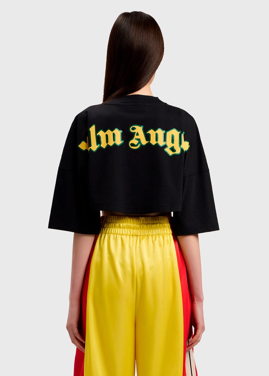 PALM ANGELS Camiseta cropp PNG-PWAA054S