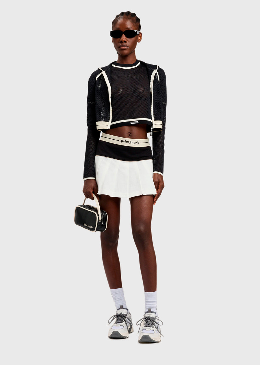 PALM ANGELS Falda tableada PNG-PWCC095S
