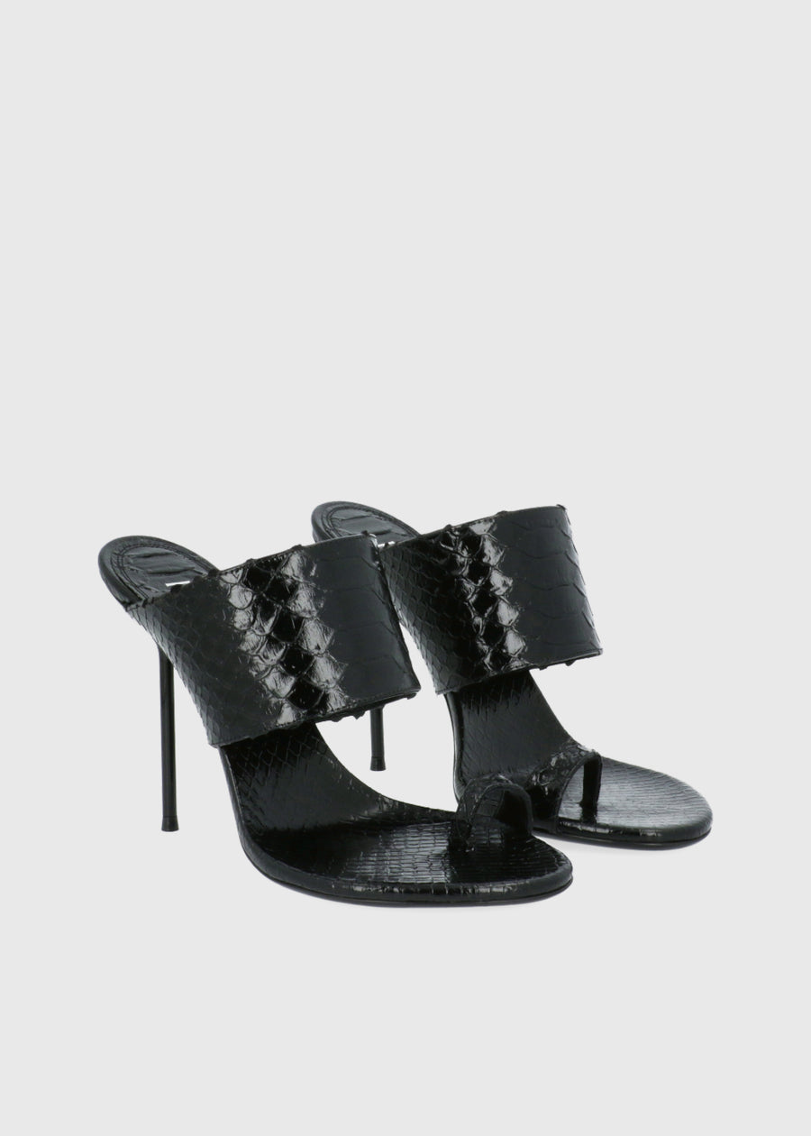 PARIS TEXAS Mules LIDIA THONG RING PTX-PX1825