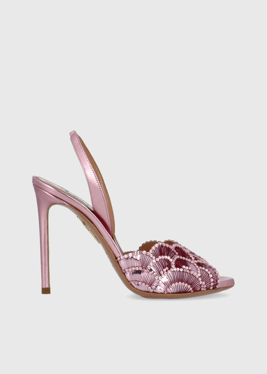 AQUAZZURA Sandalia Alta Ce Soir QZR-CESOSSAN