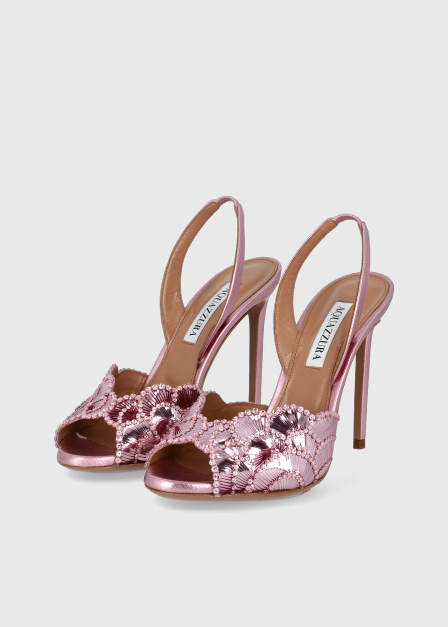 AQUAZZURA Sandalia Alta Ce Soir QZR-CESOSSAN
