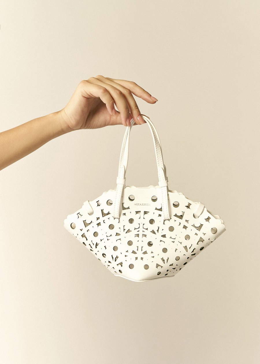Aquazzura Daisy Bolso Mini Tote QZR-DAISYMIT