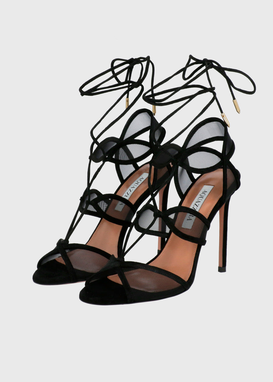 Aquazzura Sandalia Alta Fatal Attraction QZR-FATALATS