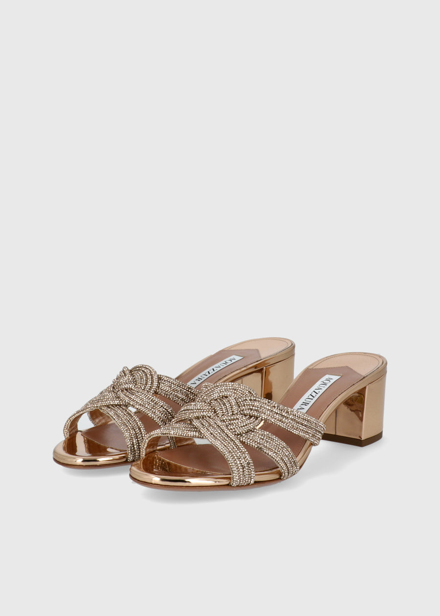 Aquazzura Sandalias Mules Felix QZR-FECRMU50