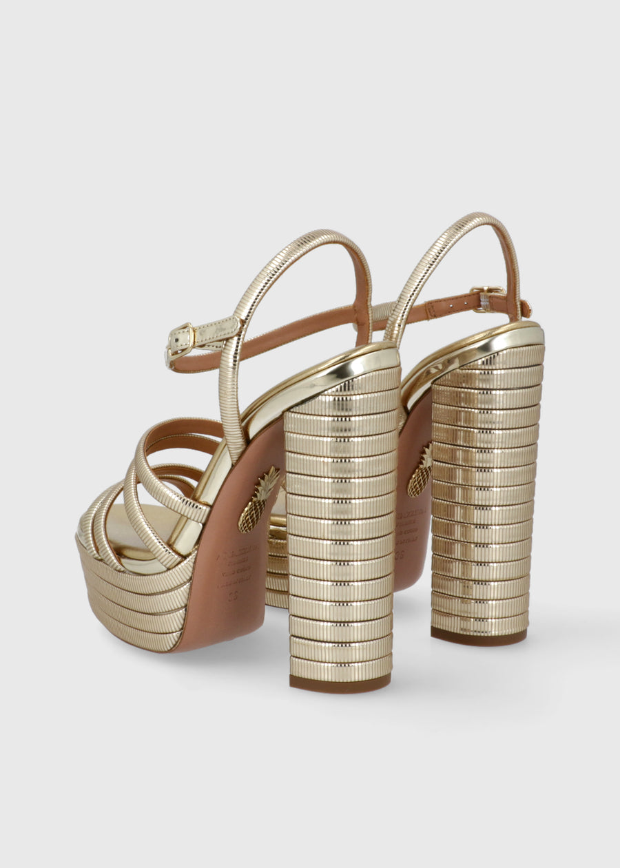 AQUAZZURA Heatwave Sandalia Plataforma QZR-HEATSAPL