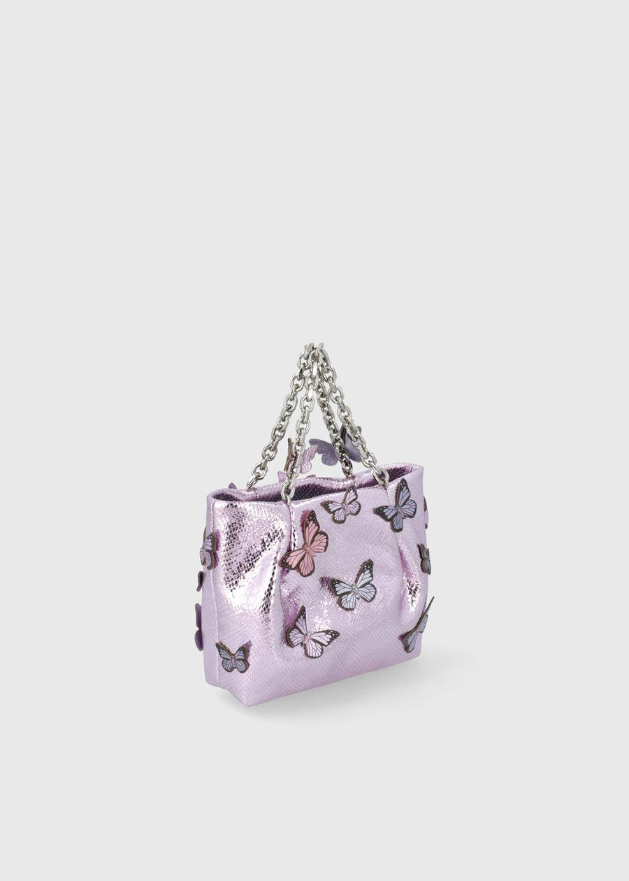 AQUAZZURA Bolso mini tote Papillon QZR-PAPIMITO