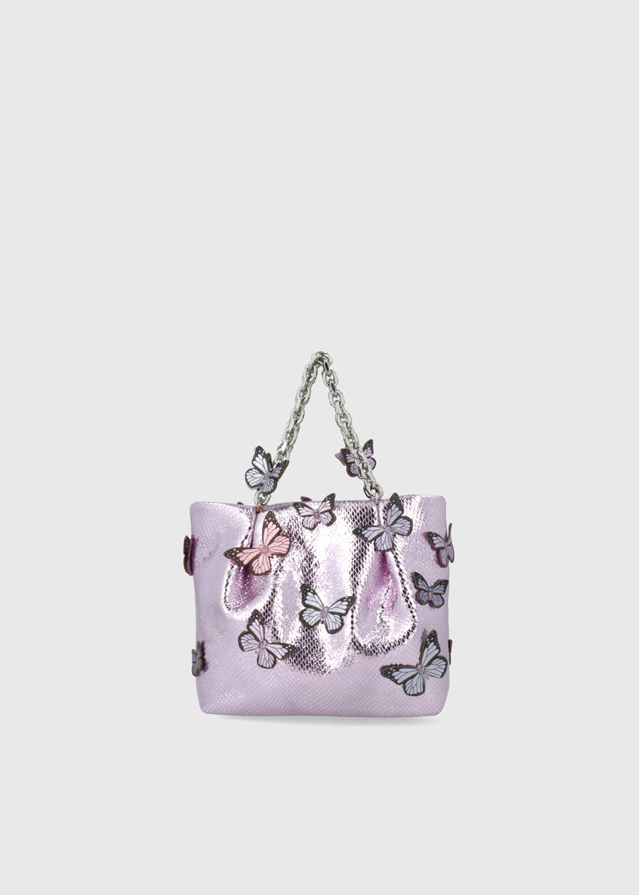 AQUAZZURA Bolso mini tote Papillon QZR-PAPIMITO