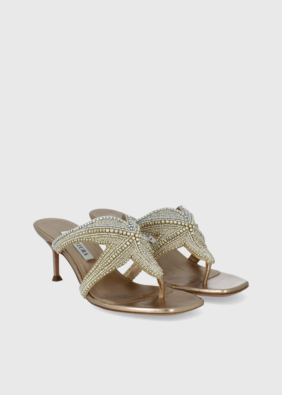 Aquazzura Sandalia alta Reef Star QZR-REEFSTSA