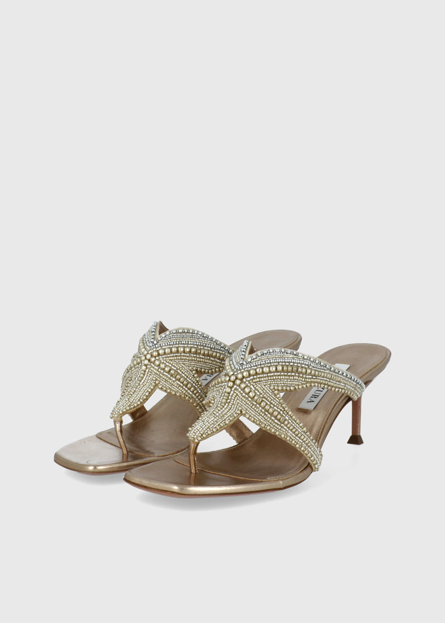 Aquazzura Sandalia alta Reef Star QZR-REEFSTSA