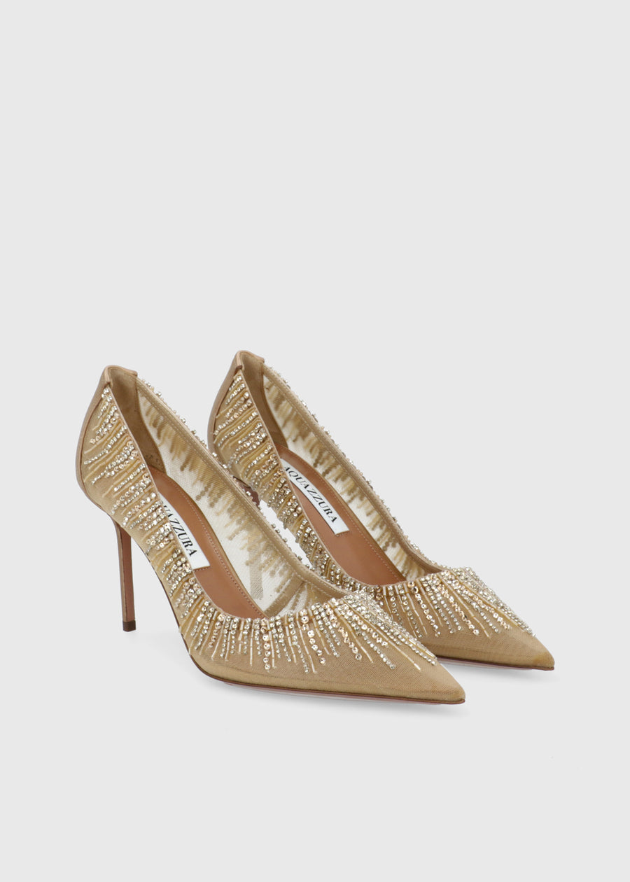 Aquazzura Zapatilla Soft Sky QZR-SOSKPU85
