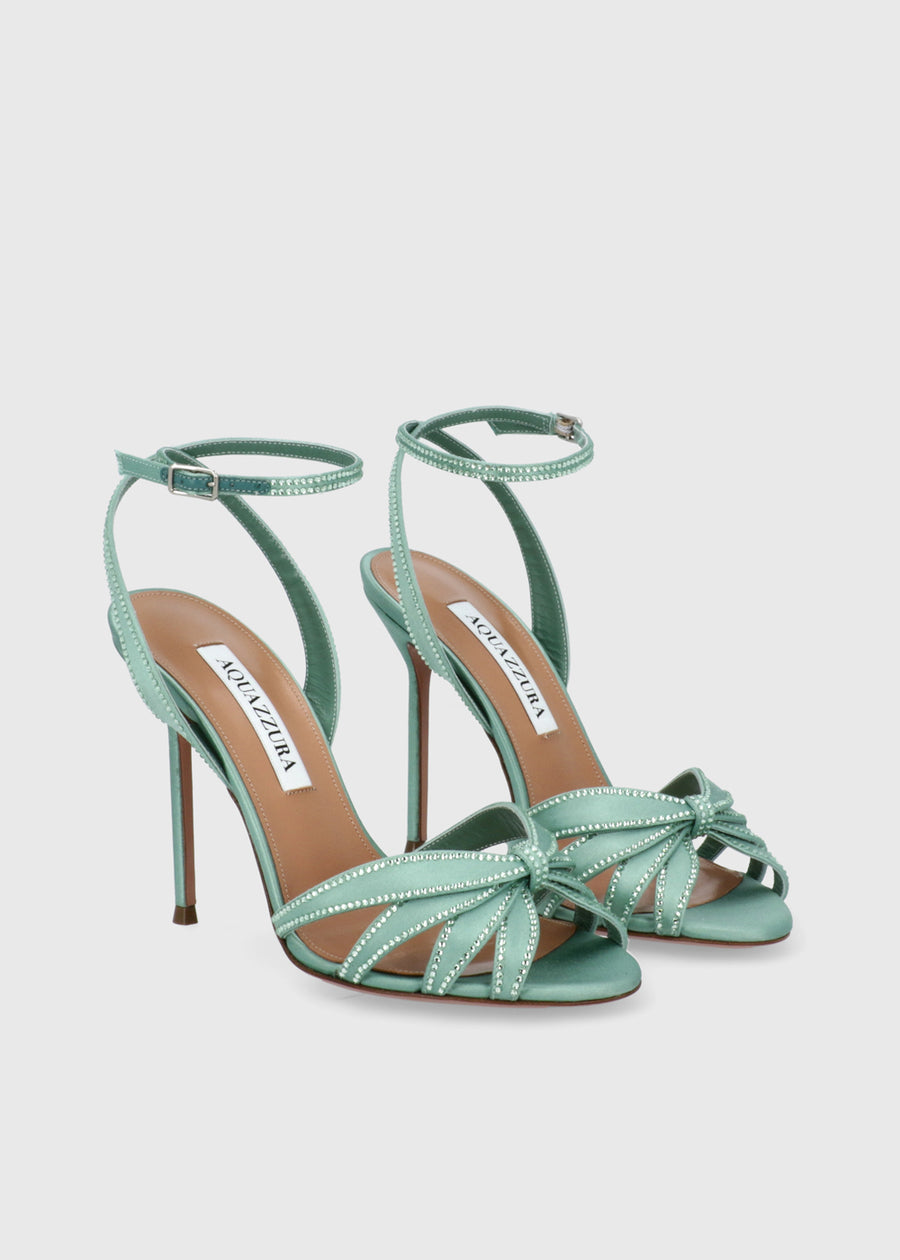 Aquazzura Sandalia Soulmate Crystal QZR-SOUCS105