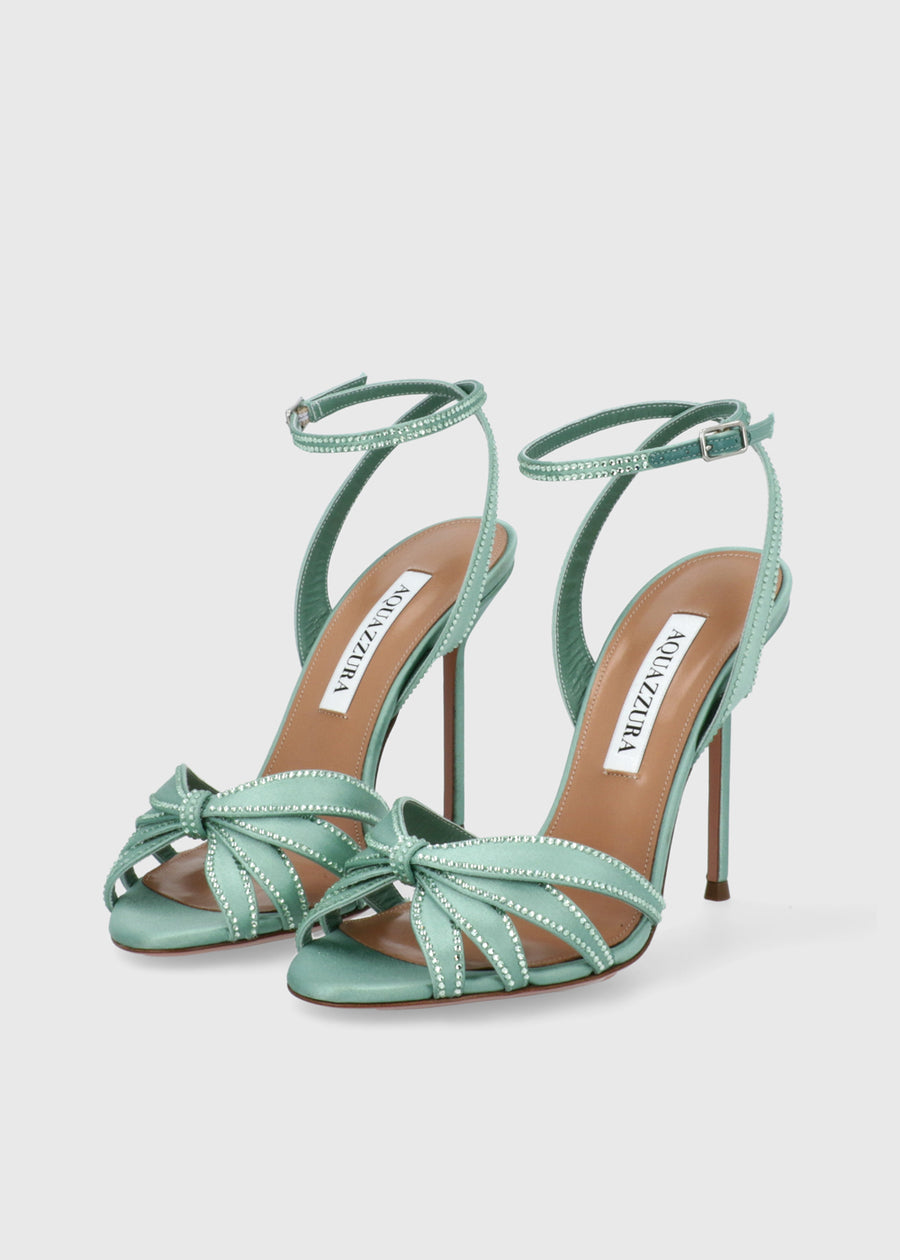 Aquazzura Sandalia Soulmate Crystal QZR-SOUCS105